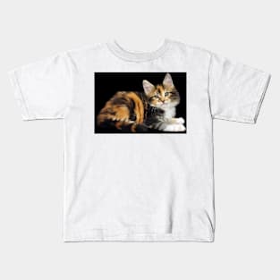 main coon cat Kids T-Shirt